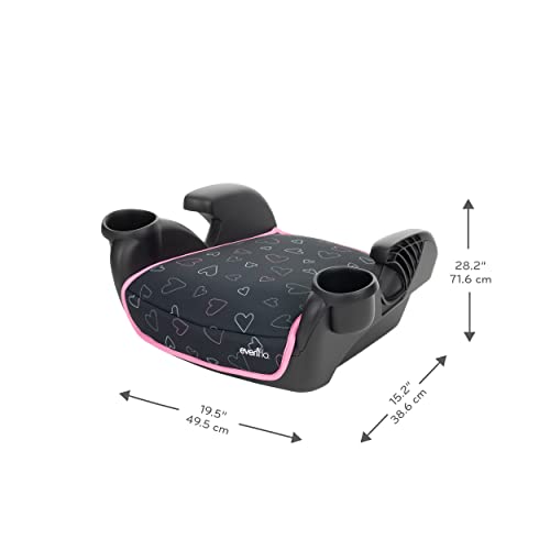 Evenflo GoTime No Back Booster Car Seat (Blue Astro)