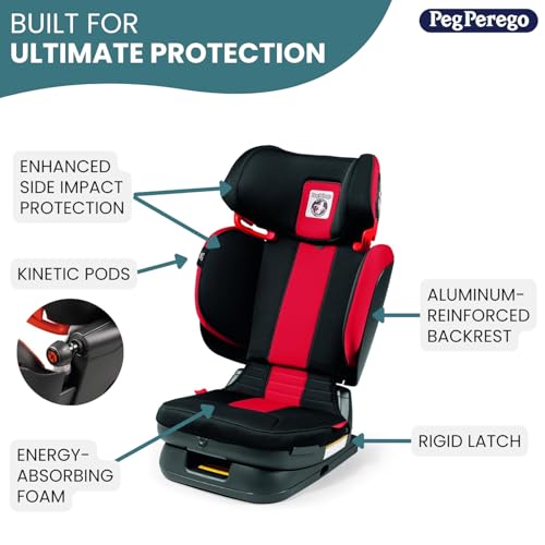 Peg Perego Viaggio Flex 120 Booster – Monza Black/Red