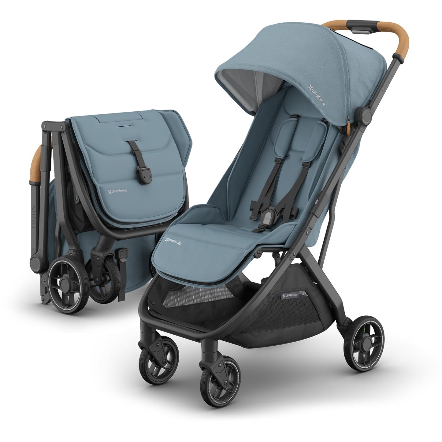 UPPAbaby Minu V3 Stroller – Savannah Pearl Gray