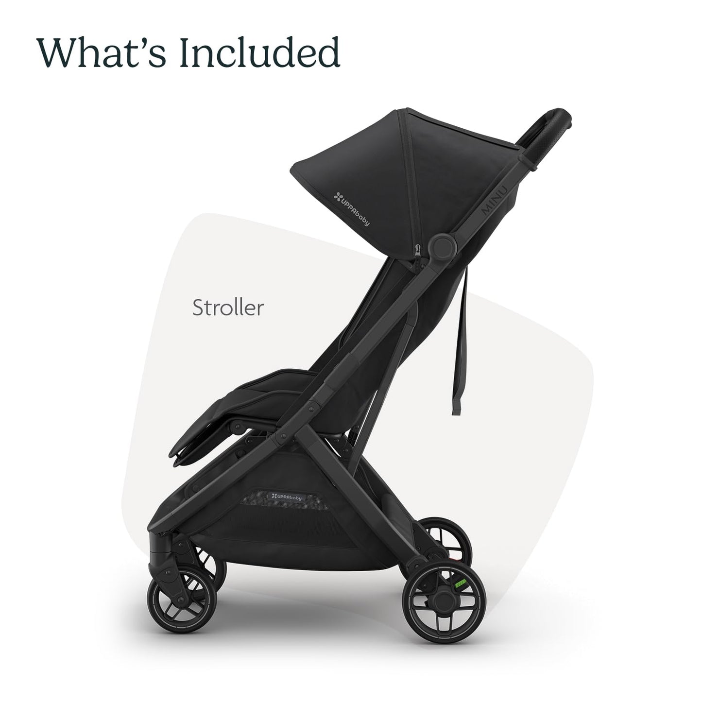 UPPAbaby Minu V3 Stroller – Savannah Pearl Gray