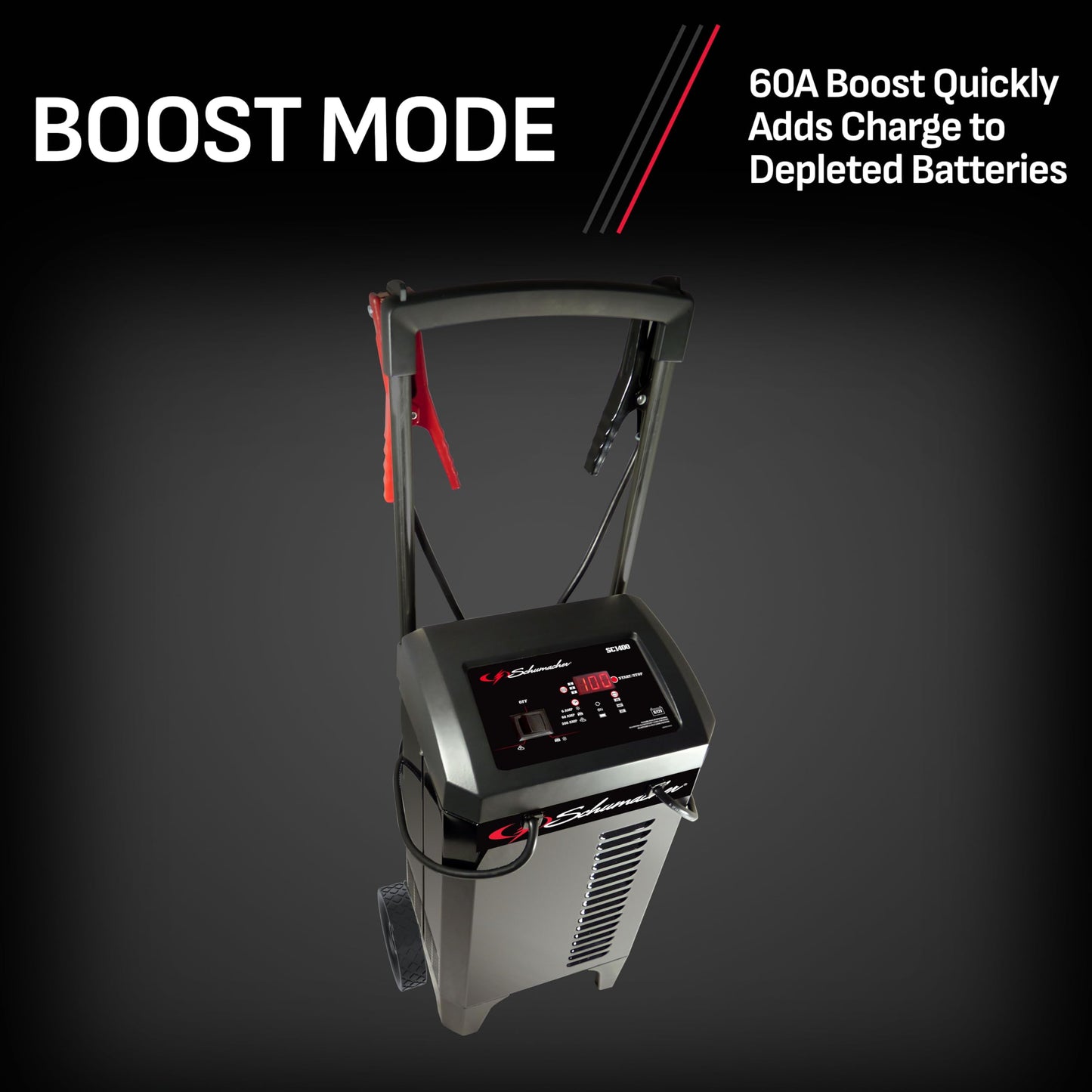 Schumacher Electric Wheeled Battery Charger and Engine Starter