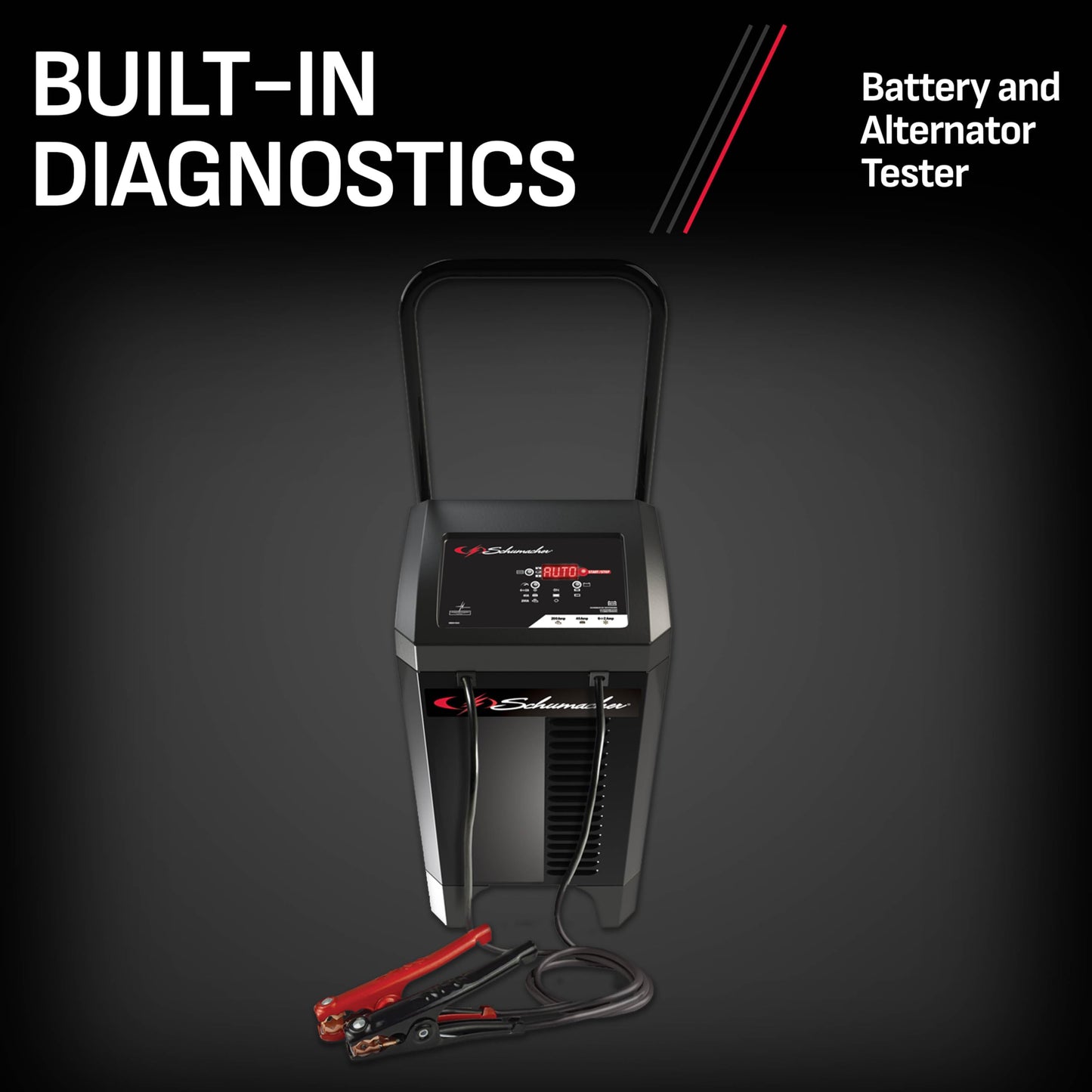 Schumacher Electric Wheeled Battery Charger and Engine Starter