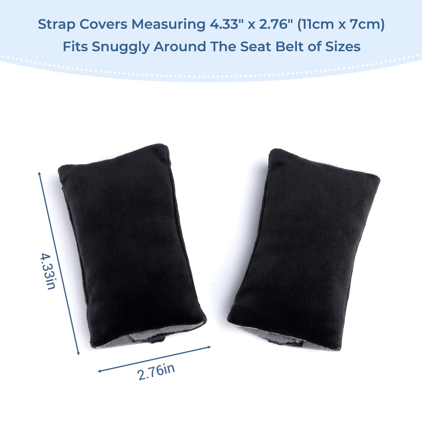COOLBEBE Seat Belt Pillow for Kids, Extra Soft Toddler