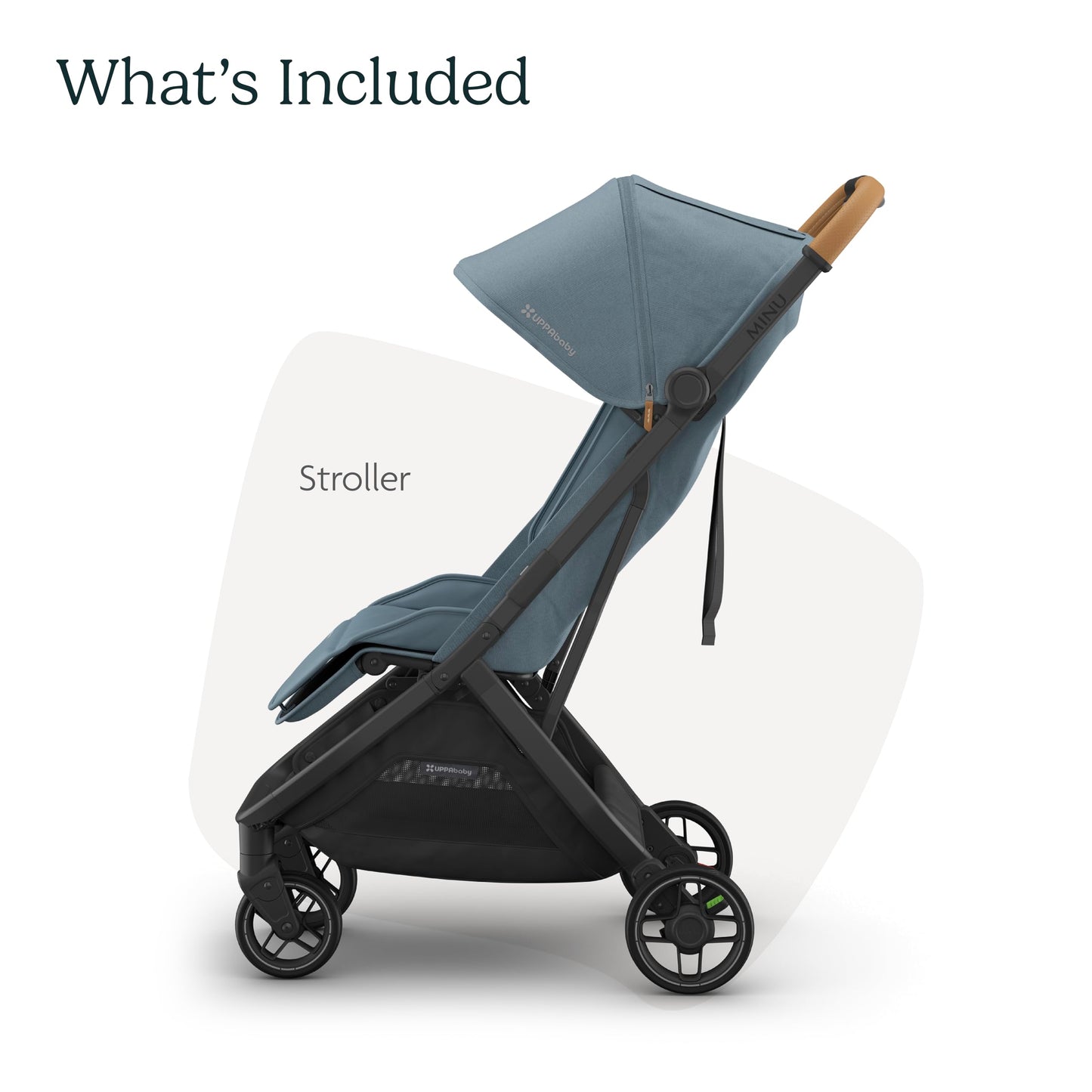 UPPAbaby Minu V3 Stroller – Savannah Pearl Gray