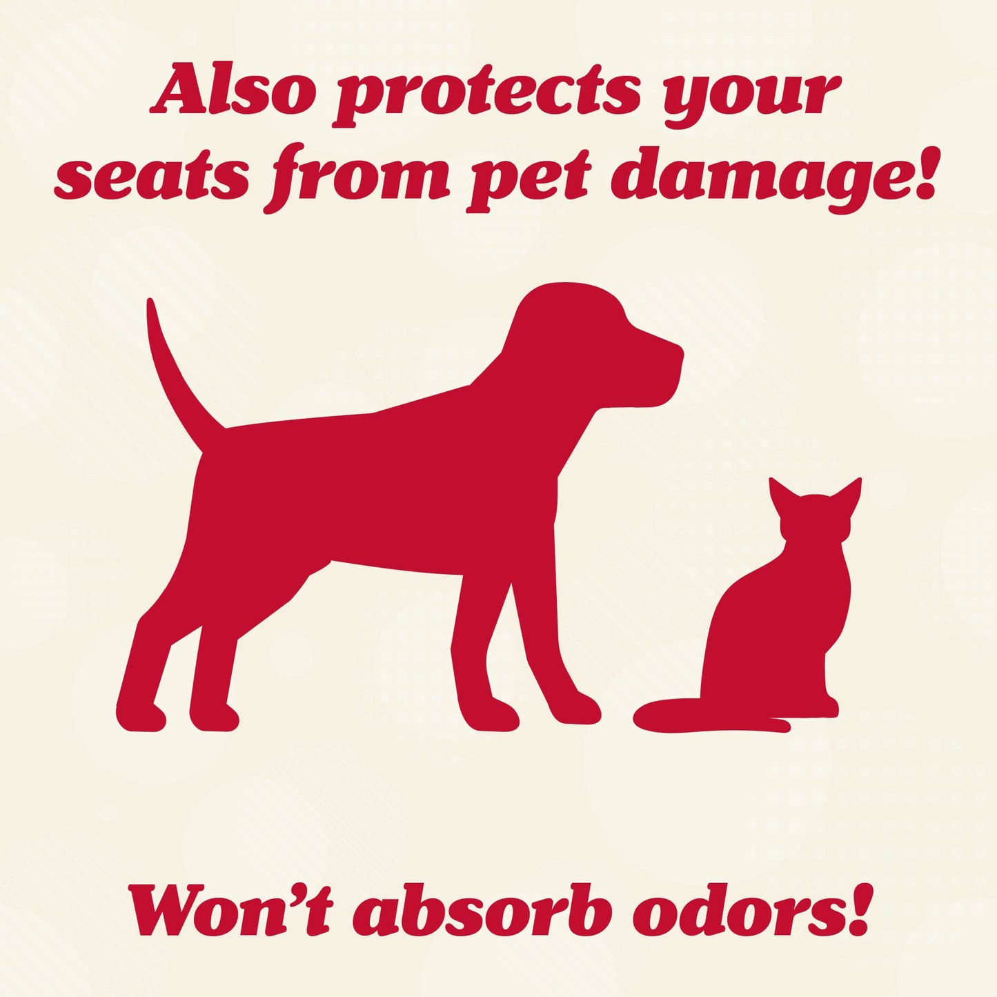 Lusso Gear Car Seat Protector for Baby Car Seat - Thick Padding
