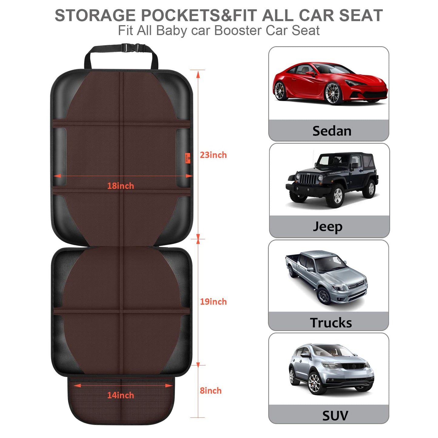 Car Seat Protector,Auto Car Seat Protectors Baby