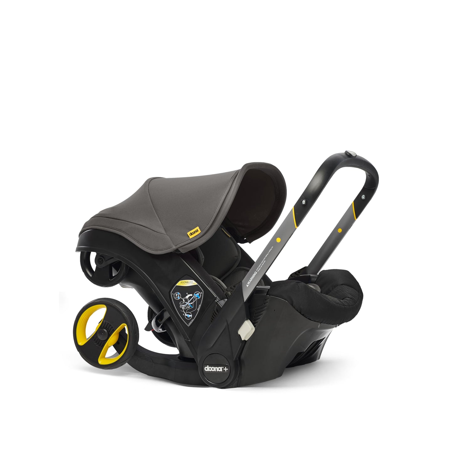 Doona Car Seat & Stroller, Nitro Black - All-in-One Travel System