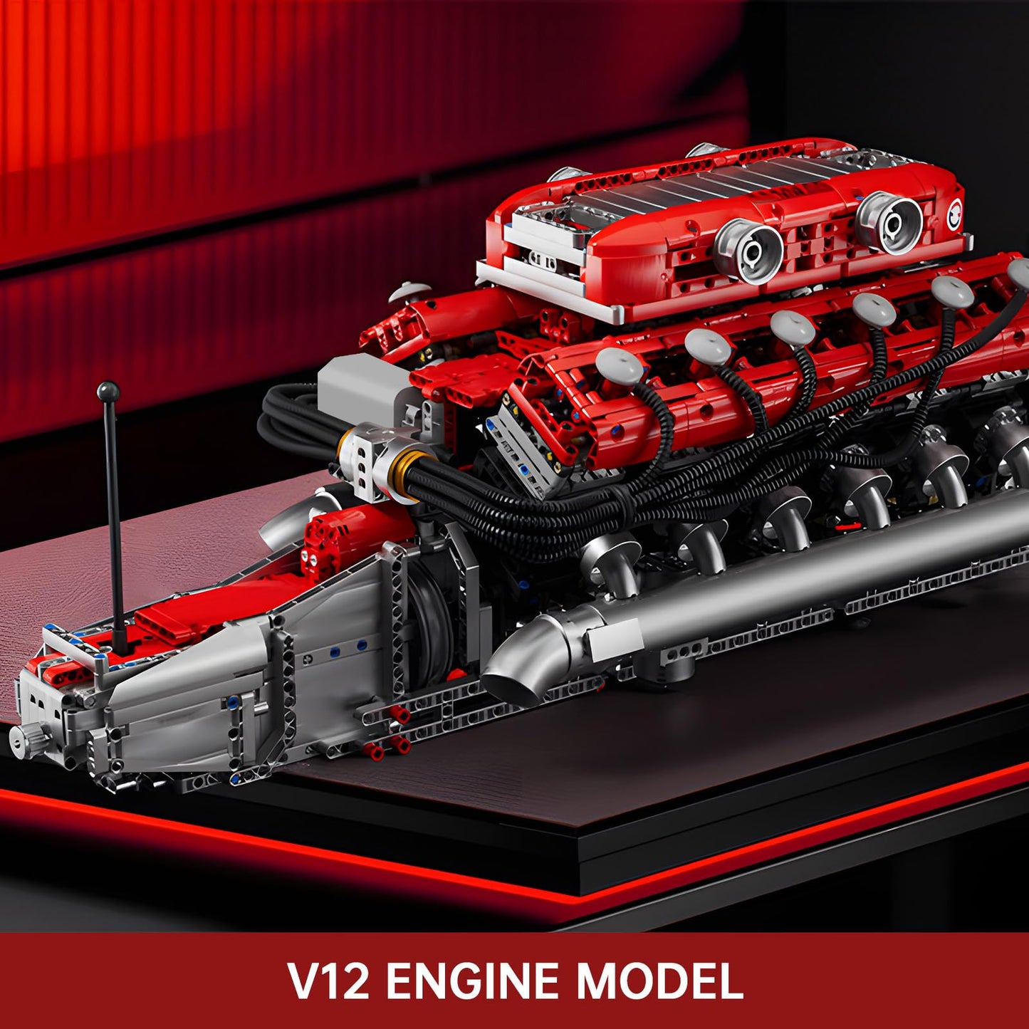 Mould King V8 Engine Model Kit – 2718PCS STEM DIY