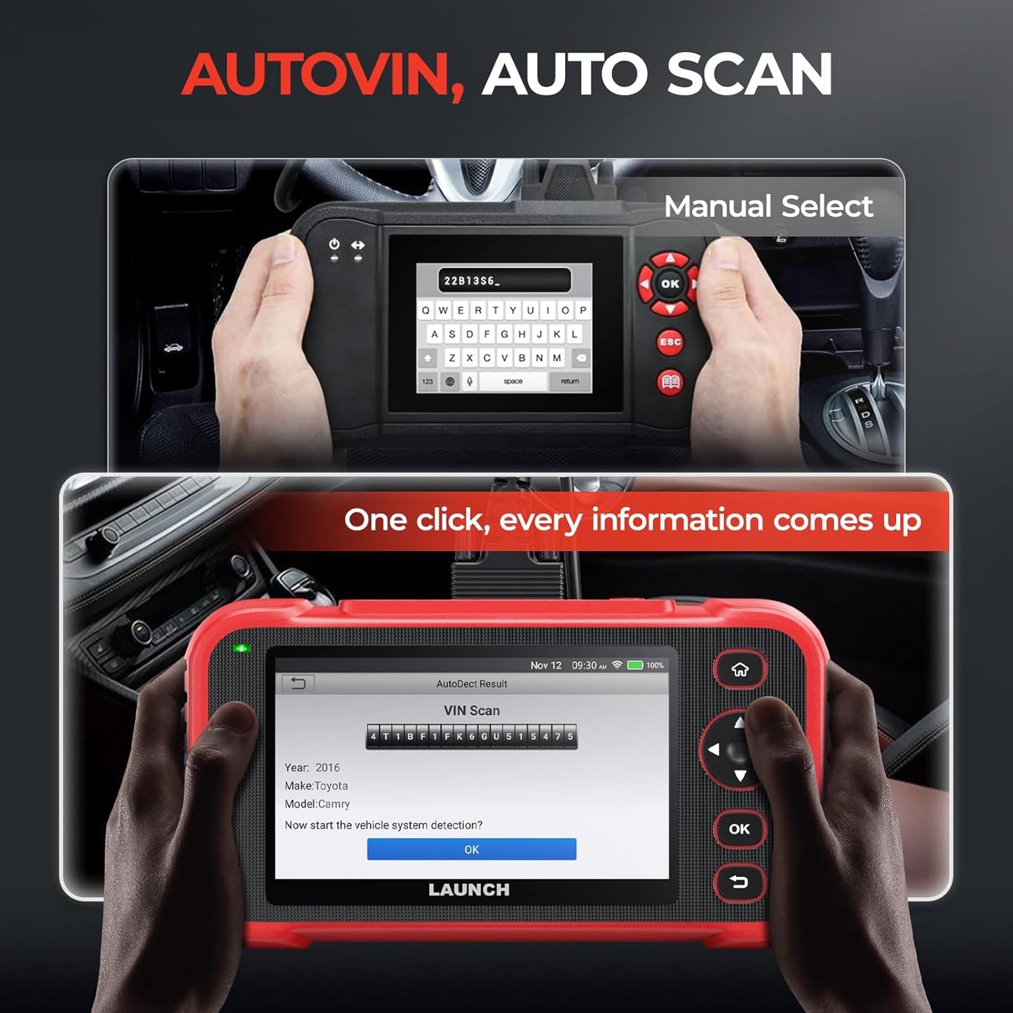 LAUNCH CRP123I V2.0 OBD2 Scanner – Engine