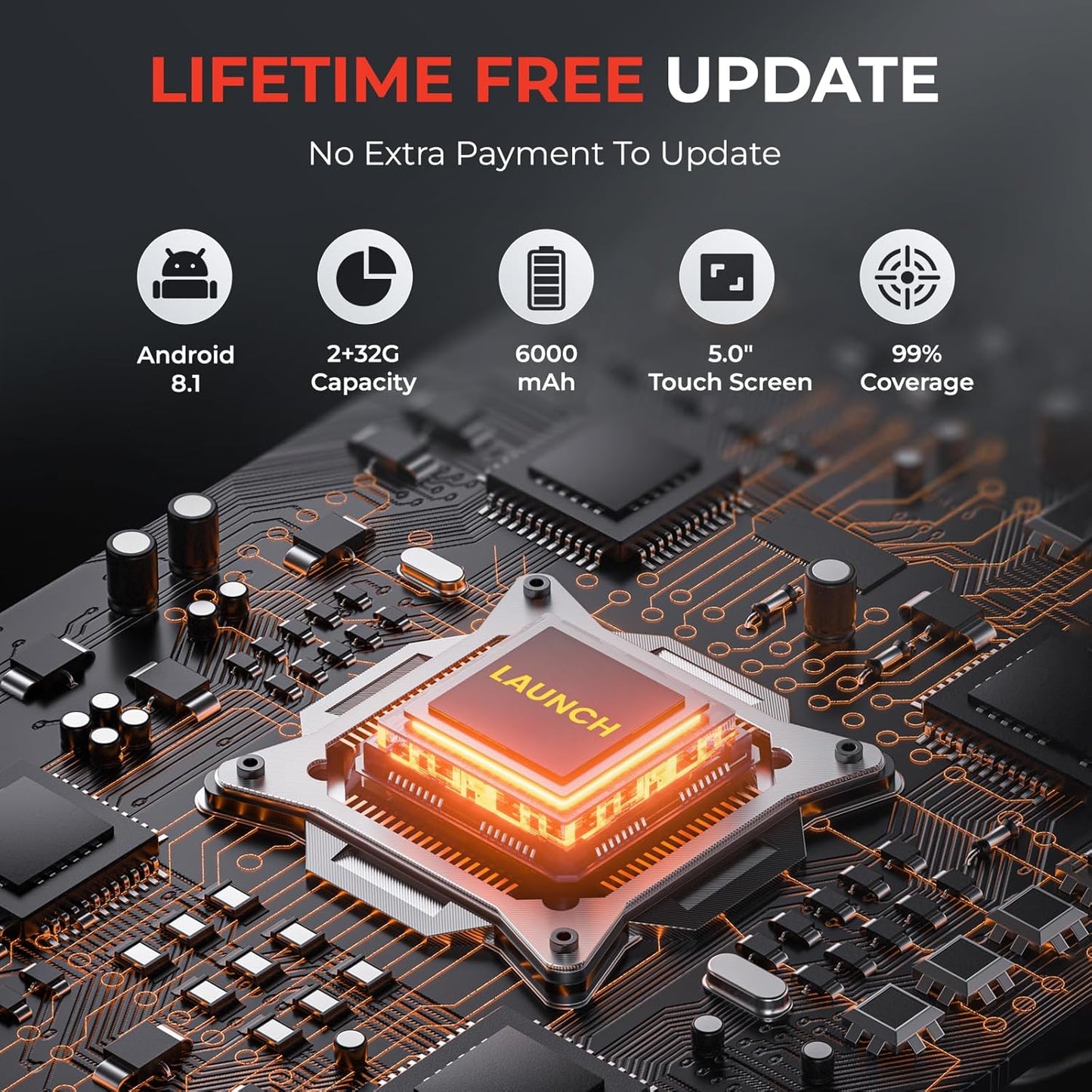 LAUNCH CRP123I V2.0 OBD2 Scanner – Engine