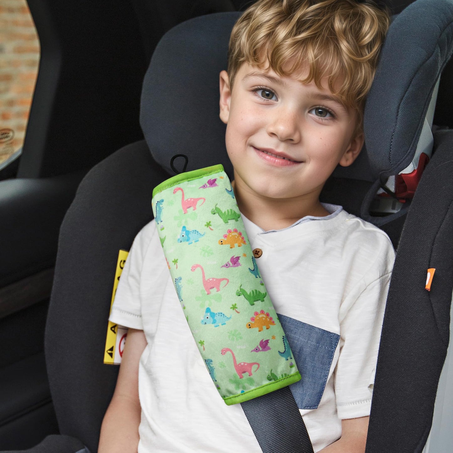 COOLBEBE Seat Belt Pillow for Kids, Extra Soft Toddler
