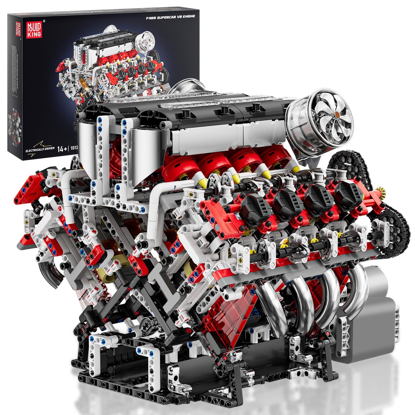 Mould King V8 Engine Model Kit – 2718PCS STEM DIY