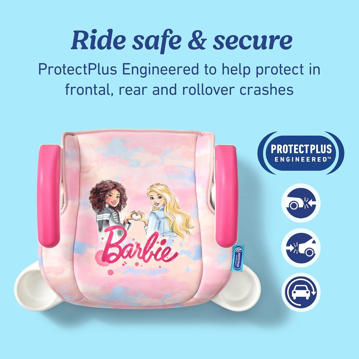 Graco TurboBooster 2.0 Backless Booster Car Seat, Denton