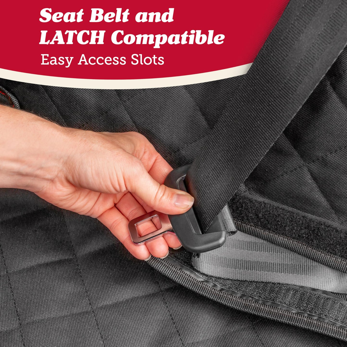 Lusso Gear Car Seat Protector for Baby Car Seat - Thick Padding
