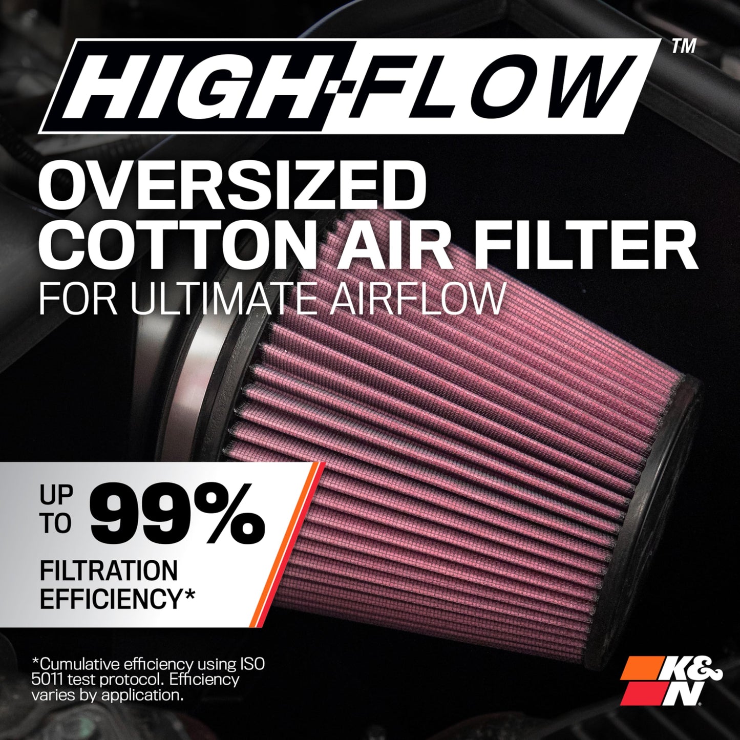 K&N Cold Air Intake – Jeep Wrangler JK 2012–2018