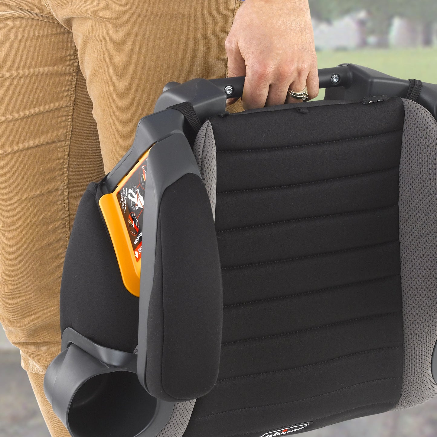 Chicco GoFit Backless Booster Car Seat Without Latch Attachment