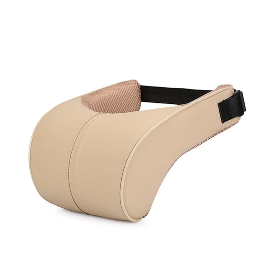 2-Pcs Car Neck Support Pillows – Beige