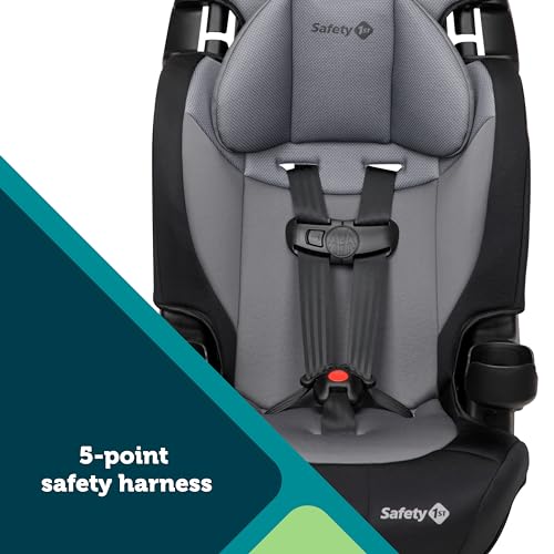 Safety 1st Grand 2-in-1 Booster Seat – 40–100 lbs, Black Sparrow