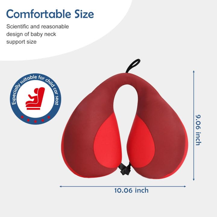 MOOB Car Seat Pillow for Toddlers,Helps Support Head