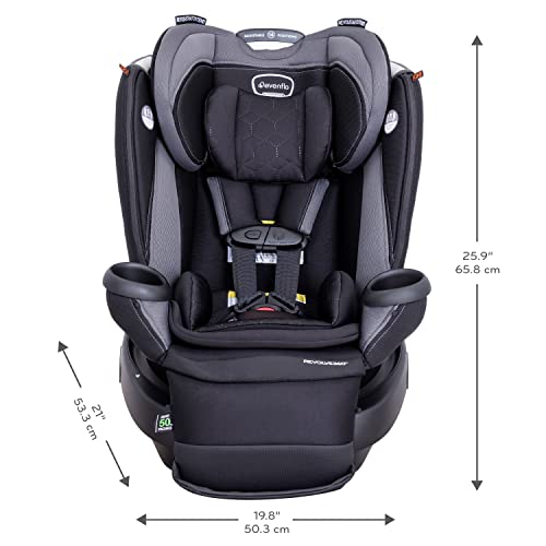 Evenflo Revolve360 Extend Convertible Car Seat with 360 Degree Rotation