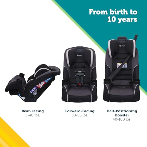 Safety 1st Crosstown Slim All-in-One Convertible Car Seat