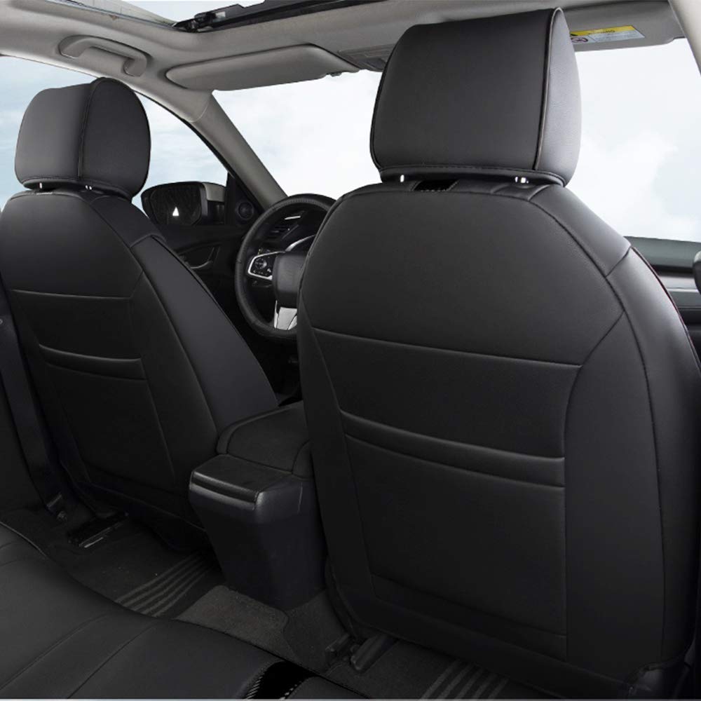 FJ Cruiser 2007-09 Full Leather Seat Covers – Black