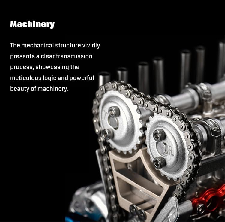 SainSmart Teching 4-Cylinder Mini Engine Kit