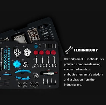 SainSmart Teching 4-Cylinder Mini Engine Kit