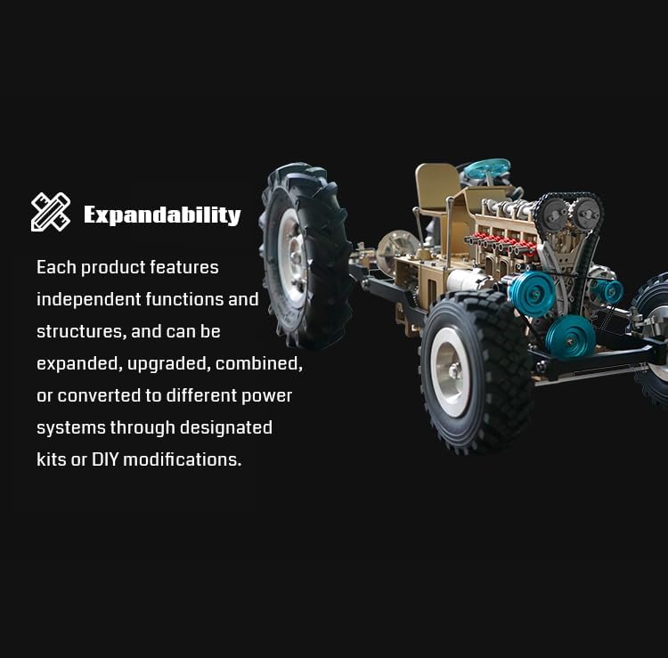 SainSmart Teching 4-Cylinder Mini Engine Kit
