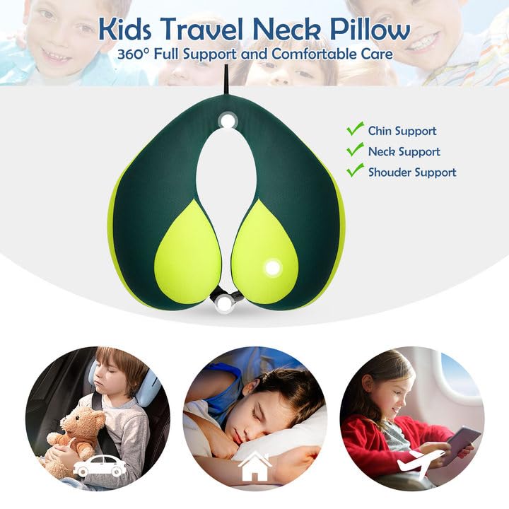 MOOB Car Seat Pillow for Toddlers,Helps Support Head