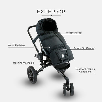 7AM Enfant Stroller Blanket 212 – Fleece Lined, 6M-4T