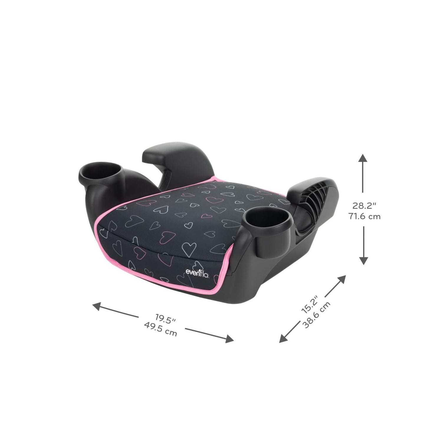 Evenflo GoTime No Back Booster Car Seat (Blue Astro)