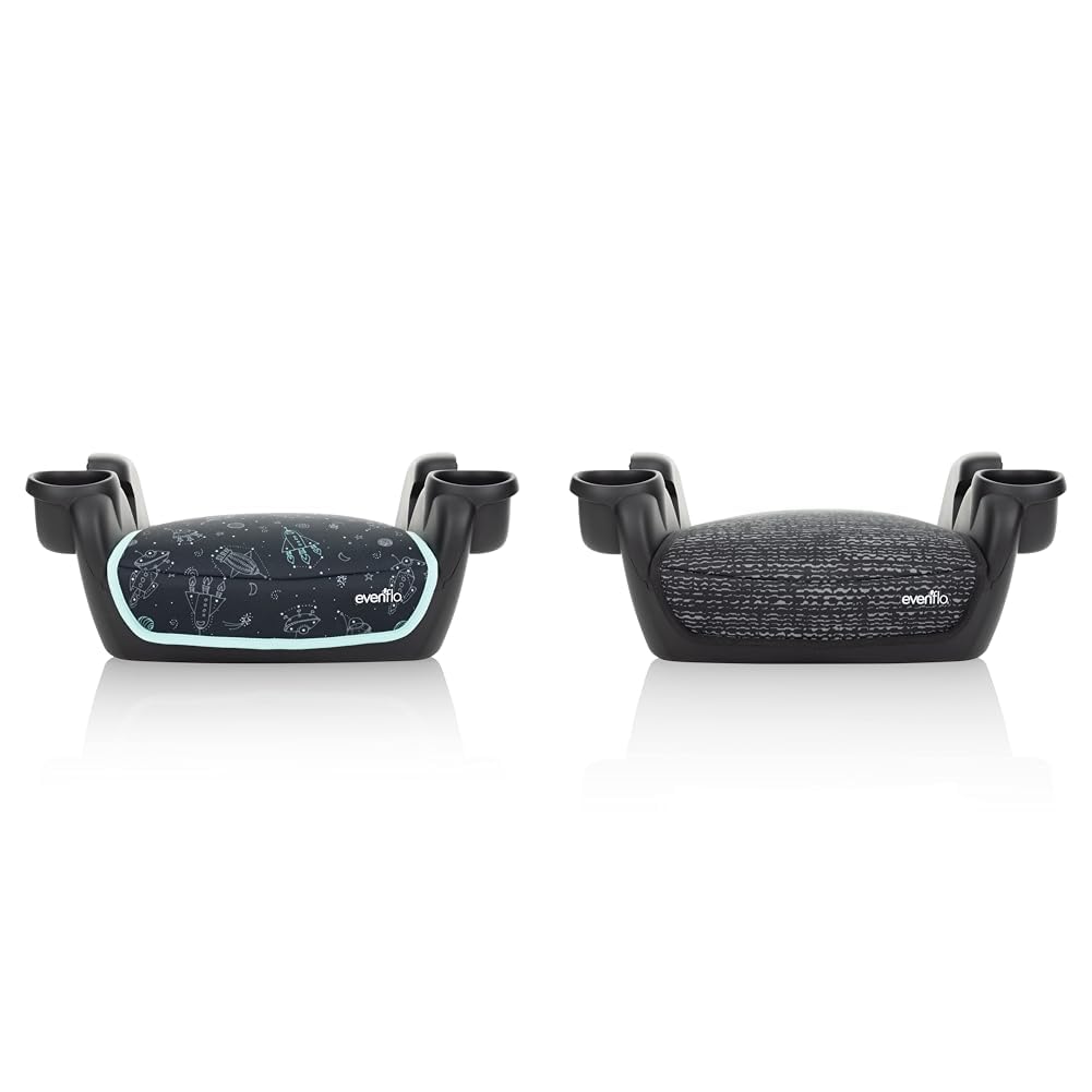 Evenflo GoTime No Back Booster Car Seat (Blue Astro)