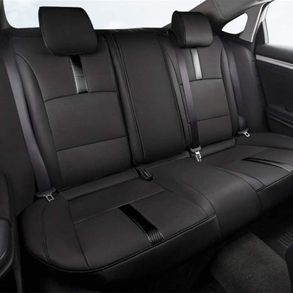 FJ Cruiser 2007-09 Full Leather Seat Covers – Black