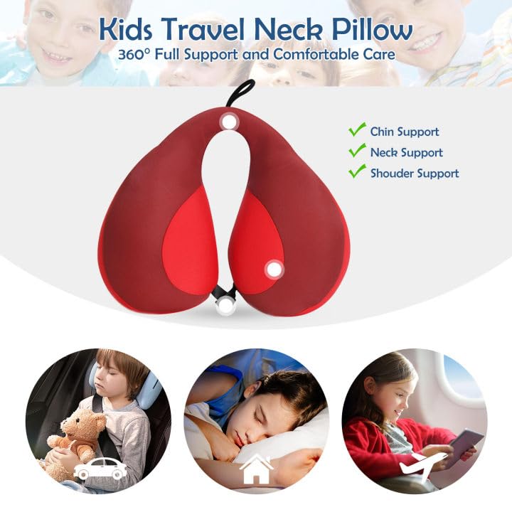 MOOB Car Seat Pillow for Toddlers,Helps Support Head