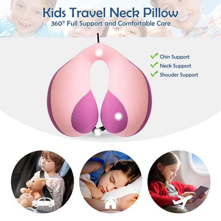 MOOB Car Seat Pillow for Toddlers,Helps Support Head