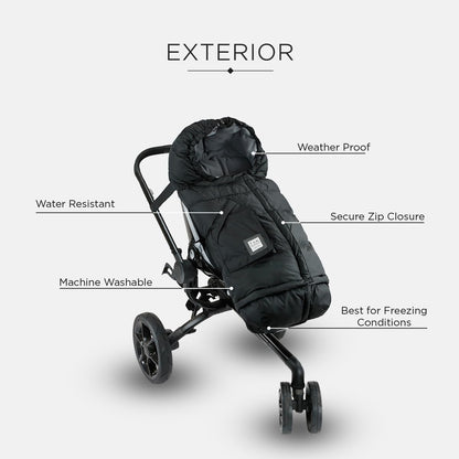 7AM Enfant Stroller Blanket 212 – Fleece Lined, 6M-4T