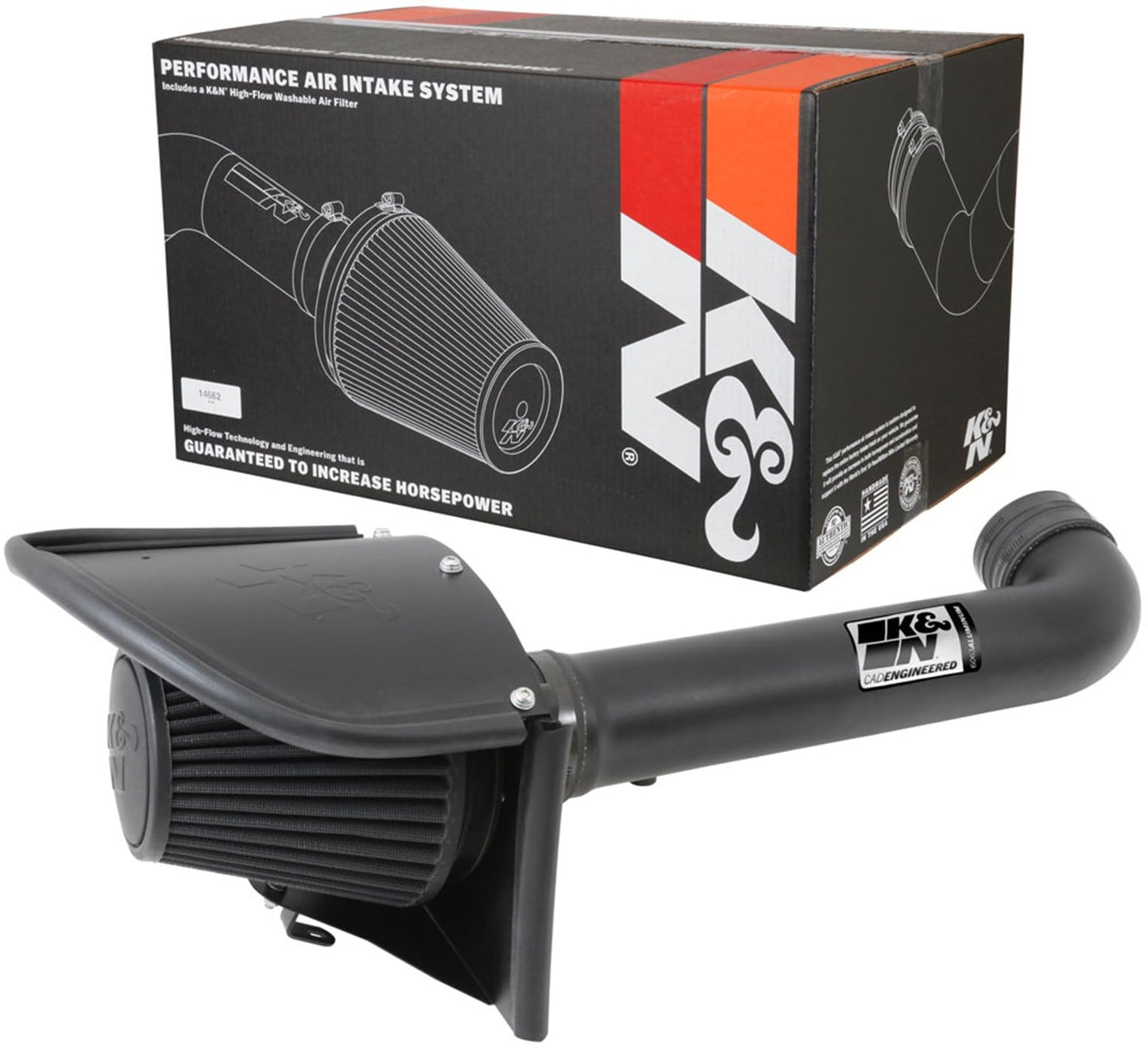 K&N Cold Air Intake – Jeep Wrangler JK 2012–2018