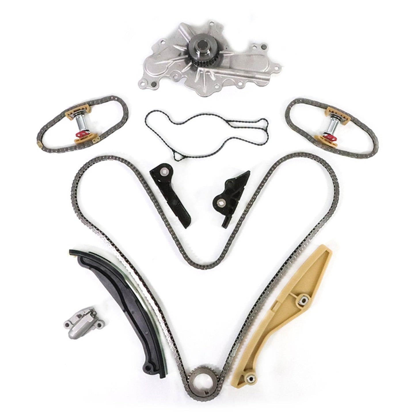 Engine Timing Chain Kit Oil Pump Water Pump Phasers