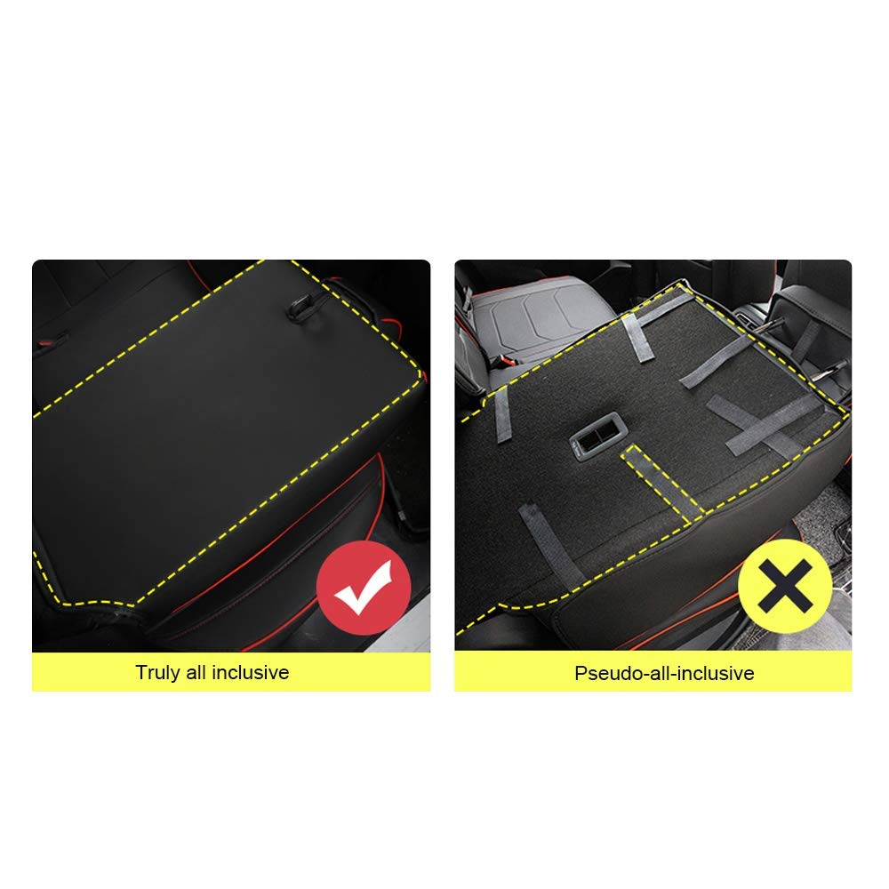FJ Cruiser 2007-09 Full Leather Seat Covers – Black