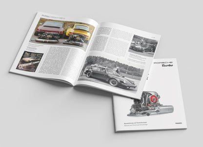 Porsche 911 Turbo Model Engine Kit 1:3 Scale with Collector's Book