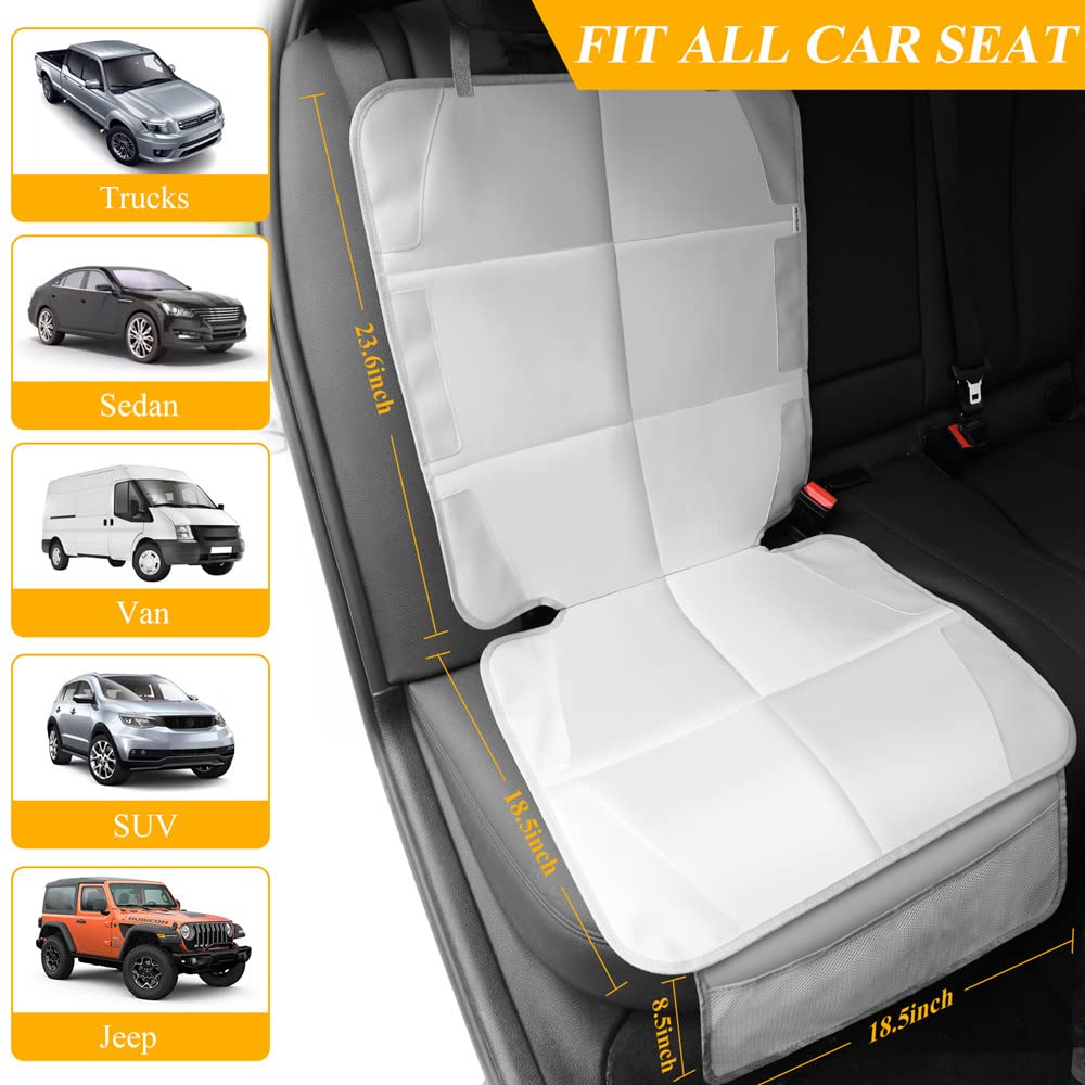 Meolsaek Car Seat Protector for Child Car Seat, Durable