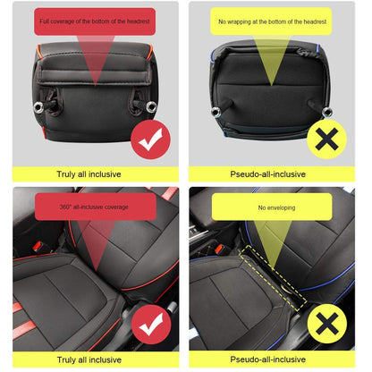 FJ Cruiser 2007-09 Full Leather Seat Covers – Black