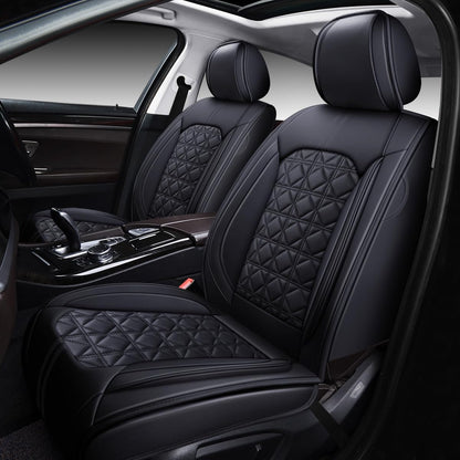 OASIS AUTO Waterproof Leather Seat Covers – Coffee