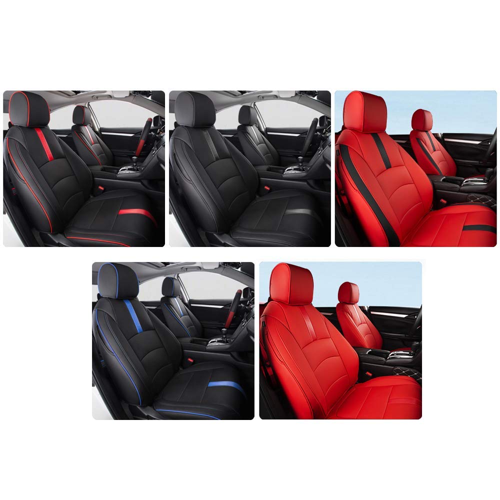 FJ Cruiser 2007-09 Full Leather Seat Covers – Black