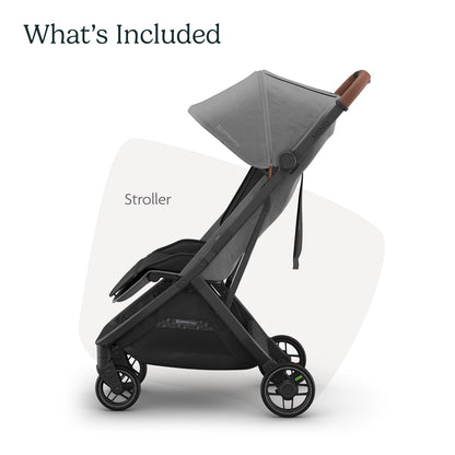 UPPAbaby Minu V3 Stroller – Savannah Pearl Gray