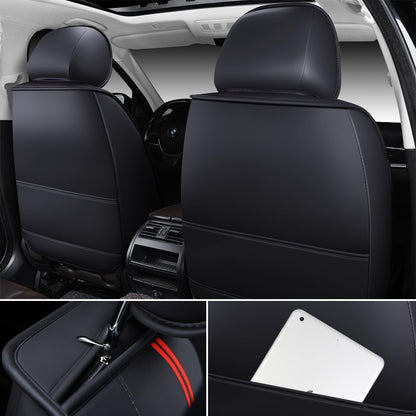 OASIS AUTO Waterproof Leather Seat Covers – Coffee