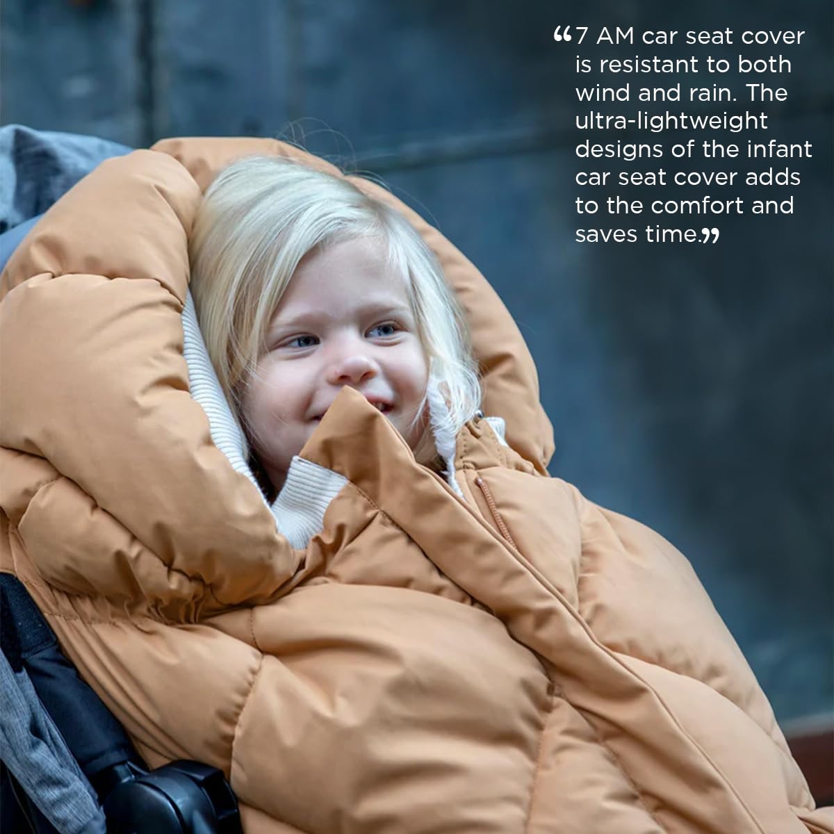 7AM Enfant Stroller Blanket 212 – Fleece Lined, 6M-4T