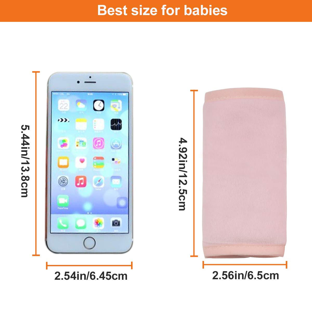 COOLBEBE Seat Belt Pillow for Kids, Extra Soft Toddler