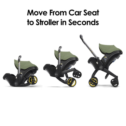 Doona Car Seat & Stroller, Nitro Black - All-in-One Travel System